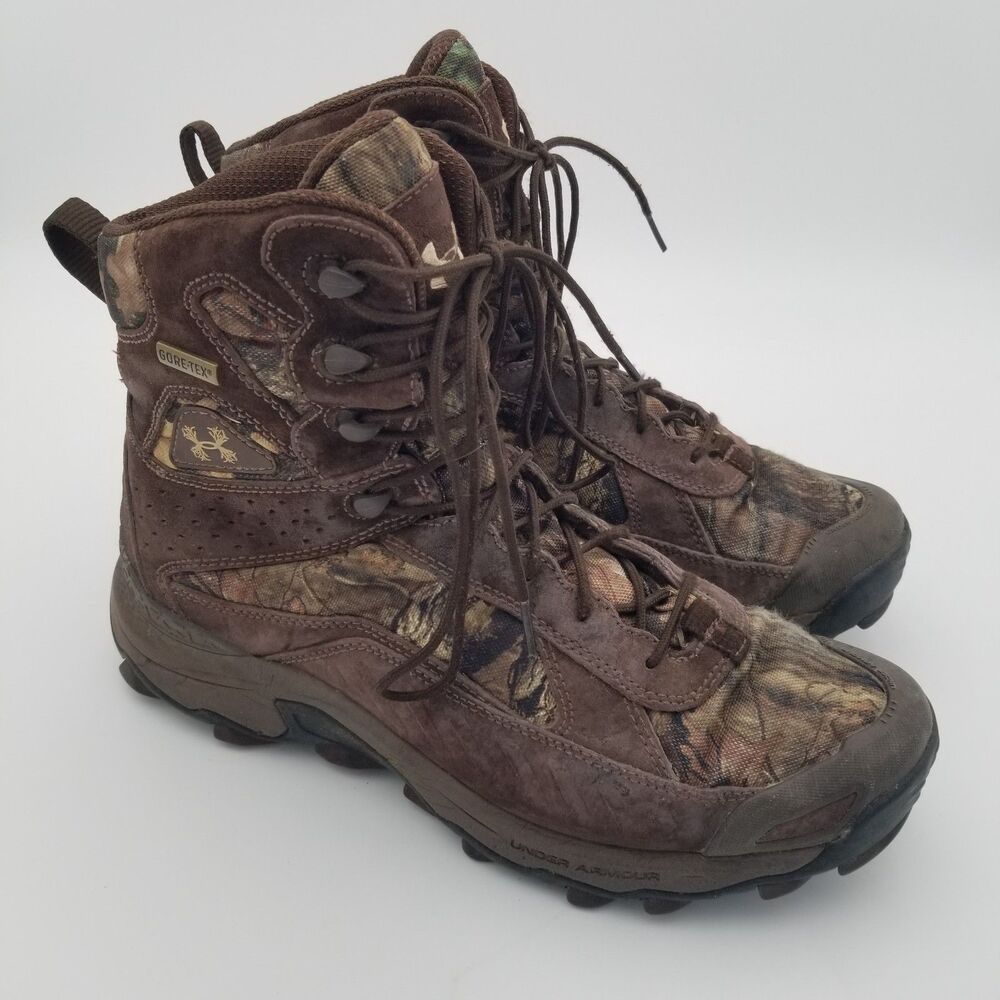 Under Armour Men's Speed Freek Tactical Camo Hunting Boots WP Goretex Size 11